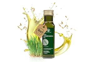 ‎AURA VOM LAND Aura vom Land Bio Premium Weizenkeimöl Naturbelassen 100ml – Vegan & Reich an Spermidin, Omega 3, Vitamin E – Hochwertiges Speiseöl auch ideal als Haaröl/Körperöl – Bio Oil Made in Germany
