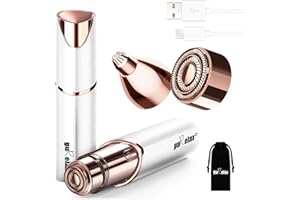 ‎GURELAX Gesichtshaarentferner für Frauen (Gen 3 Pro),Luxus-Damenbart Entferner mit Smartlight, guRelax Face Mini-Haarentferner, für Gesicht, Augenbrauen, Flaum, mit 2 Ersatzköpfen