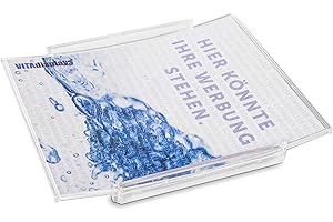 ‎VITADISPLAYS VITAdisplays® Zahlteller/Cash Tray BASIC, transparent, individualisierbar durch Papiereinleger (PX-020)