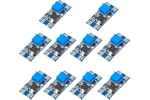 DC-DC Step Up Boost Converter 2 V-24 V do 5V-28 V przetwornica napięcia LAOMAO zasilacz Power Module kompatybilny z Arduino (zestaw 10)