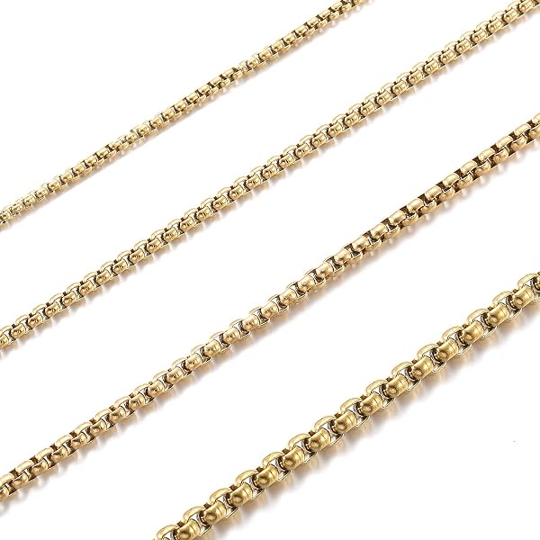 Hanessa Edelstahl-Halskette Für Herren & Damen – 45 Cm Oder 50 Cm Länge, 2,2 Mm Stark, Silberfarben | Robust & Klassisch
