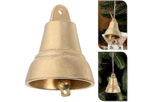 ‎CABILOCK Cabilock Retro Messingglocke für DIY Projekte Vintage Windspiele und Türglocken Dekorationen für Hochzeiten Feste und Anlässe Vielseitig Einsetzbar Beruhigender