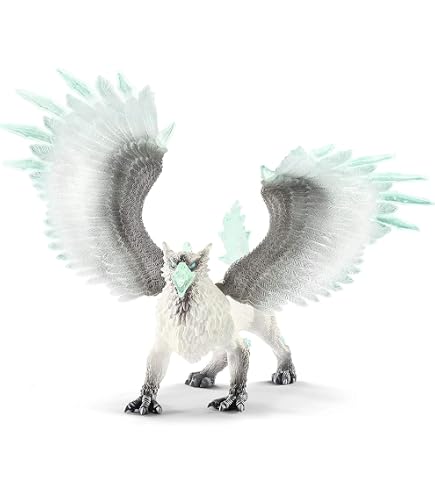 Figurine Cerberus Bleu Doré Warcraft - Jouet Action Résine, Mâchoire Mobile, Cadeau Enfant Collection - 12