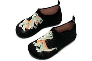 WateLves Pantofole per Bambini Unisex Scarpe a Magli Antiscivolo Ciabatte da Casa per danno la sensazione di camminare a piedi nudi Antiscivolo & Leggero