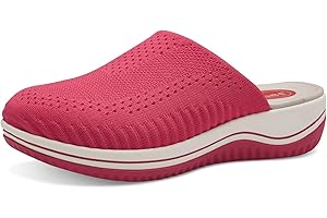 Jana Kobiety Jana Softline 8-27360-42 556 Fuxia Sabot Komfortowe buty na co dzień, odświętne, eleganckieSandał płaski