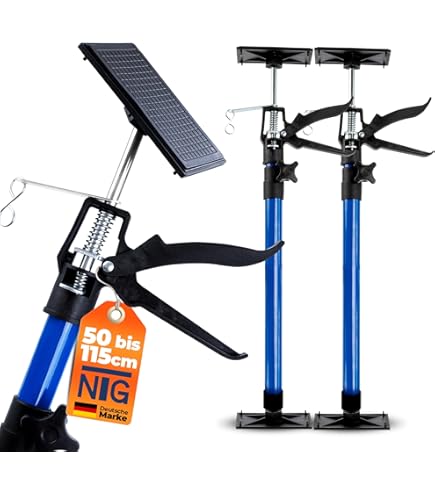 NTG Eenhandssteun, 115 290 cm, tot 30 kg, hoek van 45 graden, voor
