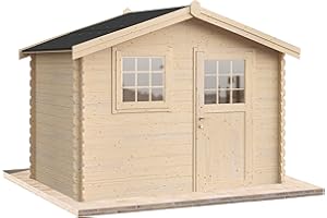 LECASETTEDILEGNO Casetta da giardino in legno per esterni 6 mq 300x200 25mm MADE IN ITALY mod. RENOIR casetta in legno, rimessa attrezzi, deposito, box per esterni