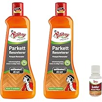 Poliboy Parkett Renovierer Seidenmatt Grundreiniger - Perfektes Set Zum Pflegen Von Matten Parkettböden - 2x 500ml (1000ml) - Made In Germany - Foto 5