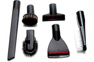 SVOYON Juego de 6 boquillas para aspiradora/boquillas, compatibles con Kärcher, Miele, Siemens, Samsung, AEG, Bosch, Panasonic, Philips