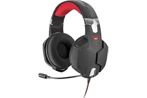 Trust Gaming Casque Gamer GXT 322 Carus Casque Micro pour Consoles et PC, Filaire, Jack 3.5mm, Câble 1m, Microphone Flexible pour Ordinateur, PS4, PS5, Xbox Series X, Xbox One, Nintendo Switch, Noir