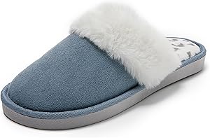 JOMIX Damskie kapcie zimowe ciepłe futro lampart futro syntetyczne antypoślizgowe wygodne domowe podeszwa PVC