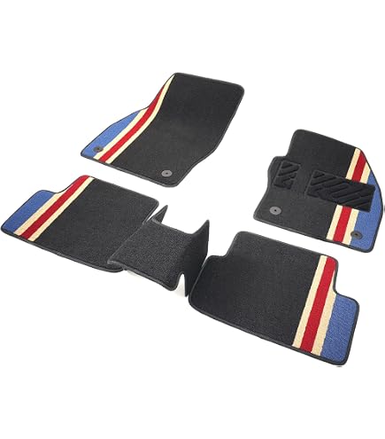 3D EXCLUSIVE TAPIS DE SOL EN CAOUTCHOUC pour PEUGEOT 208 2012-2019 NOIR