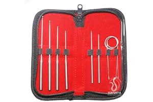 Serpentia Snake Probes - 9 Piece Professional Probe Set in Zip Up Case