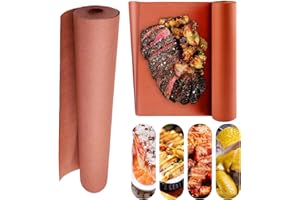 YSOOUA Butcher Paper for Smoking Meat Pink Metzgerpapier Rolle Butcher Paper BBQ 30cm x 20m Kraftpapier Rolle für Grill Smoker Fisch Fleisch BBQ Butcher Papier Grillpapier