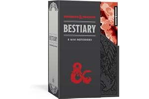Bestiary Notebook Set (Dungeons & Dragons): 8 Mini Notebooks