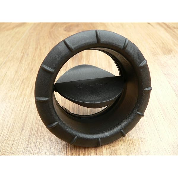Black truma air flow outlet vent with adjustable throttle for 65mm pipe :  Amazon.co.uk: Automotive