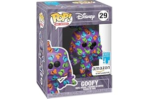 Funko Pop! Artist Series: DTV - Disney - Goofy - Disney Standard Characters - Amazon Exclusive - Collectable Vinyl Figure - Includes Premium Plastic Protector Display Case - Gift Idea - Movies Fans
