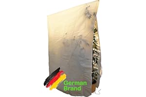 KUGARD Winterschutz-Vlies für Pflanzen | Wintervlies für Kübelpflanzen Palmen Olivenbaum Frostschutz Überwinterung Draußen | Beige 240x200cm (HxB) Groß 80g/m² Robust | Winter Protection Fleece
