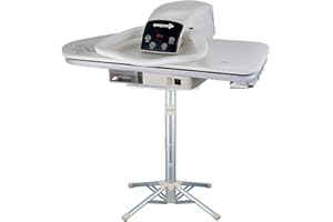 Speedypress Dampfbügelpresse 81HD-Weiß, strapazierfähig, professionell, 81 cm, mit Ständer