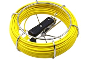 Bobina de Cable de Repuesto de 50 Metros Solo para Cámara de Tubería de Drenaje Sanyipace Modelo n.º 9723D, 9723WF