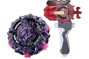 ACEBWHTOY Bey Battling Top Burst Gyro Toy Set, Gyro Burst Spinning Top Set, 4D Fusion Model Metal Masters Speed Battling Top with Launcher, Gift for Children, Teenagers and Adults