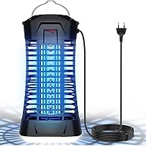 Lampe Anti Moustiques UV Rechargeable - Tue Insectes 2 En 1 Avec Veilleuse