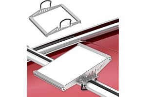 SOZATO Starlink Mini Car Mount, Starlink Roof Rack Mounting Kit with Full Metal Protection, Shock Absorbing Foam, Adjustable U-Bolt Clamps, Bracket