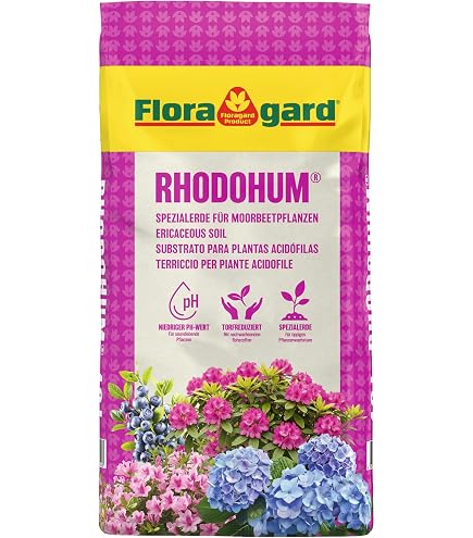NATUR Erde fr Hortensien, Rhododendren und Heidelbeeren, 70l,  Hortensienerde, Rhododendronerde, Heidelbeerenerde : Amazon.de: Garten
