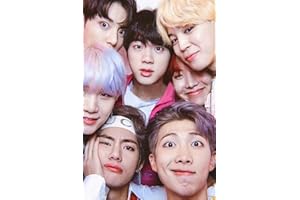 DVBQQWE Kits de pintura de diamantes para adultos, DIY BTS Diamond Art 5D, pintura con diamantes, arte de gemas de taladro completo, bordado de punto de cruz, decoración de pared del hogar, 12 x 16