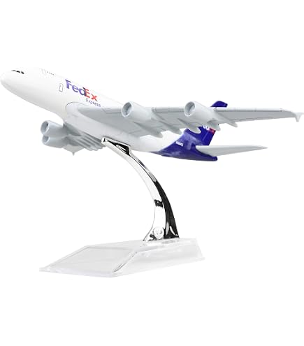 Limox ATR 72-600F FedEx EI-GUL – Maquette Avion 1:100 En Plastique, 27 Cm D’envergure – Collectionneur Dès 14 Ans