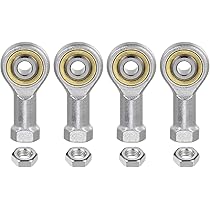 PHS5 Spherical Rod End Bearing 5mm Bore Self-lubricated Joint Bearing M5x0 8 Left Hand Female Thread - View #4