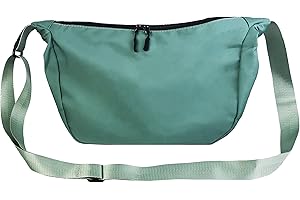 Lin's Liliana Borsa a tracolla da donna in nylon 30×21×11, borsa sportiva a tracolla impermeabile leggera