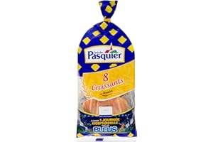 Pasquier Croissants au levain - Le paquet de 8, 320g