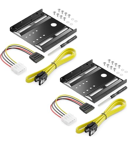 Supporto SSD 2.5 Pollici Per Dell Optiplex 3070 5070 7070 – Telaio In Plastica Blu Con Viti, Montaggio Facile