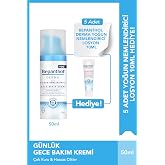 Bepanthol Derma Yoğun Nemlendirici Gece Y&uuml;z Bakım Kremi 50ml & 5 adet Yoğun Nemlendirici Losyon 10 ml