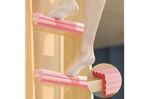 SUNERLORY Almohadillas autoadhesivas para litera, cubierta antideslizante, acolchado de espuma, para escaleras, agarre para escaleras, comodidad del pie (rosa, tamaño: 5 m)