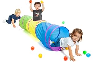 ‎M MOLTO MOLTO Faltbarer Tunnel mit 25 Bällen | Tunnel für Kinder | kompatibel mit Molto Ball Park | sensorisches Spielzeug für Babys | Lernspielzeug für Kinder | 6 Monate