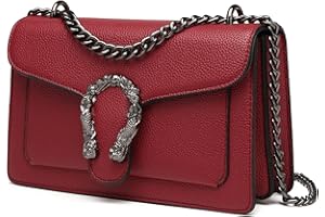 Travistar Crossbody Bags for Women Trendy - Medium Crossbody Purse Vegan Leather Purses for Women Cross Body Bag Shoulder Bag Designer Handbags Clutch Purses Chain Purse Satchel Purses Evening Bag