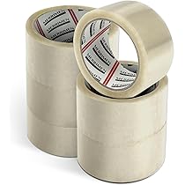 Clear Packing Parcel Tape 48mm X 66m Pack Of 6 - Foto 5