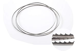 LUXOUTILS Lame trempée 2180 mm de scie a ruban Ryobi largeur 10 mm denture 6 mm coupe bois