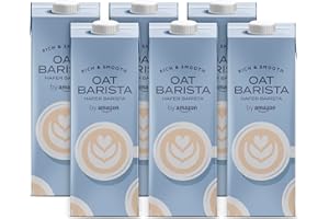 by Amazon Oat Barista Milk, 6 x 1L