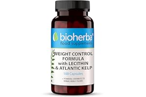 Lecithin 4-in-1 Complex – 100 Capsules | with Alfalfa, Apple Cider Vinegar, Kelp & Vitamin B6 – by BIOHERBA