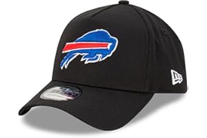 New Era NFL Caps American Football Kappe Basecap gebogener Schirm verstellbar 9Forty A-Frame schwarz