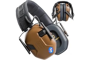 Earmor M300A, protezione dell'udito elettronica, protezione dell'udito, protezione per le orecchie, attenuazione del rumore per caccia, tiro, SNR 29 dB, regolazione dinamica del rumore