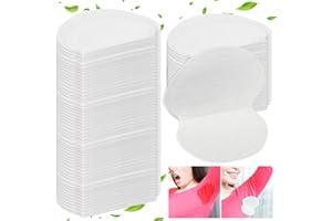 Quacoww 100 PCS Underarm Sweat Pads Armpit Sweat Pads Sweatproof Disposable Underarm Pads Deodorant Underarm Sweat Patches Unisex Invisible Pads