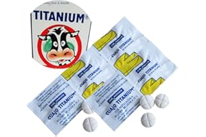 CHR HANSEN 5 x Cuajo Titanium® Lab-Tabletten für jede Art von Käse, 5 Tabletten für 250 l Milch