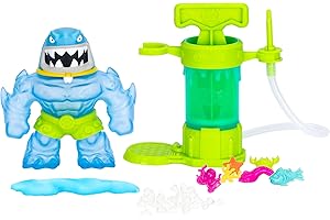 Heroes of Goo Jit Zu Coffret Hero Creator, Thrash, 3 substances visqueuses Uniques, Mélange, Remplis et crée Ton Propre Jouet, Rejouable à l’Infini