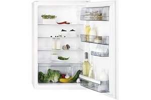 AEG SKE788EAAS Mini Einbaukühlschrank / 880 mm / 142 L / Schlepptür/ Effizienzklasse E / Weiß