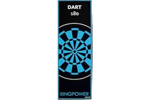 Kingpower Paillet de Fléchettes Tournoi Fléchettes Tapis de Fléchettes Dart 237x80 cm
