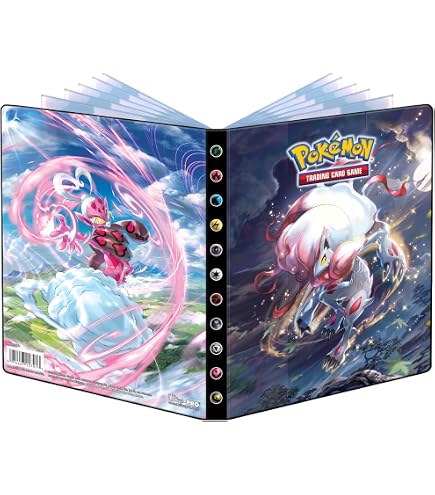 Pokémon- Ultra Pro | Portfolio A5 80 cartes-EB12 |Cartes à